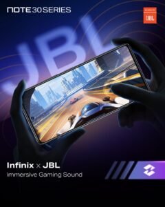 Infinix Note 30 Gaming Experience