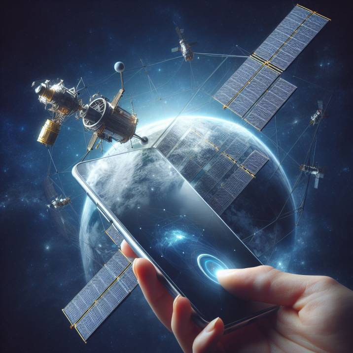 smartphone satellite tech