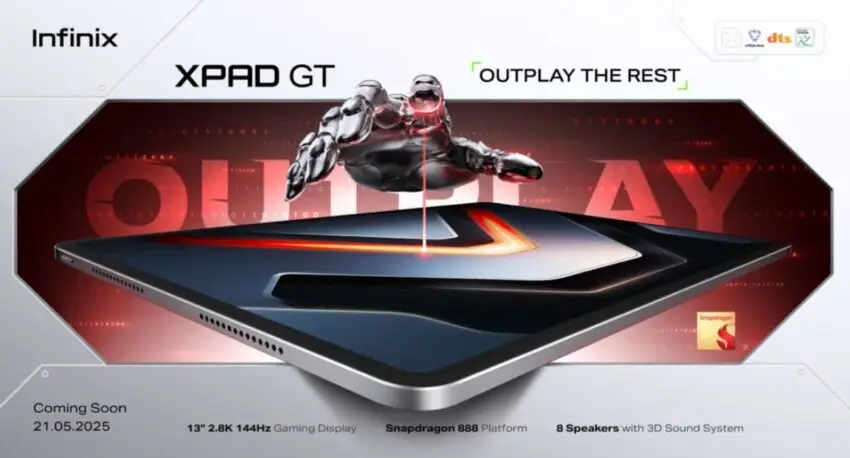 Infinix XPad GT Gaming Tablet Launch