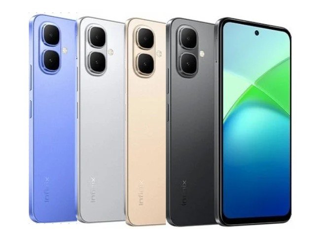Infinix SMART 10 in different colour options