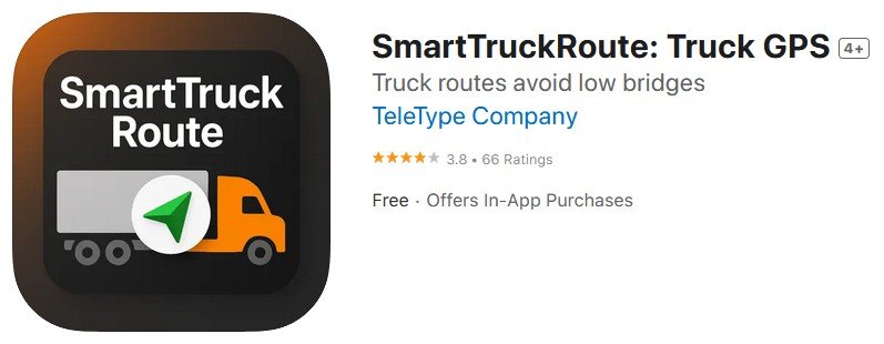 SmartTruckRoute: Truck GPS