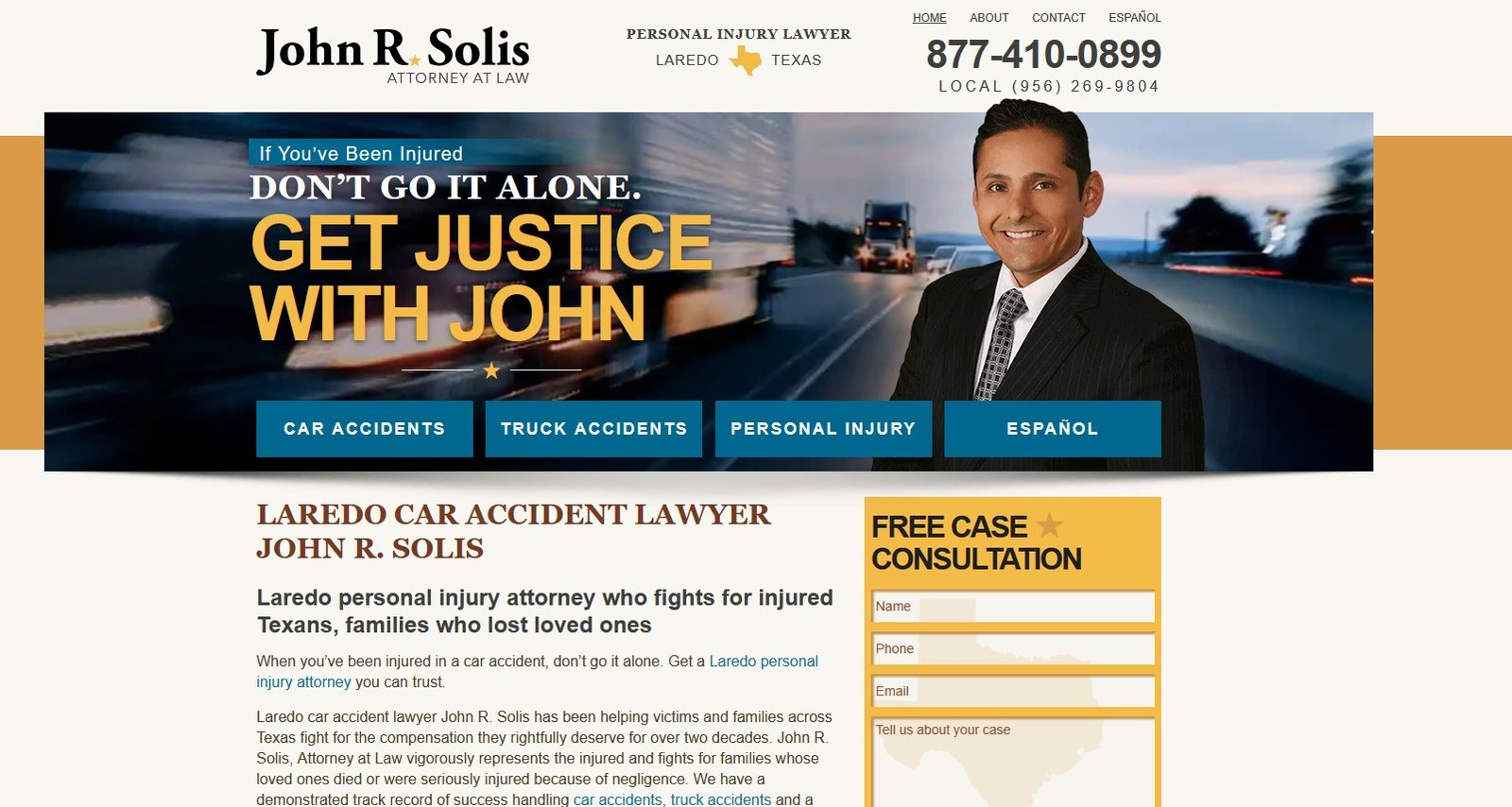 John R. Solis, Attorney at Law, Laredo Truck Accident Attorneys 