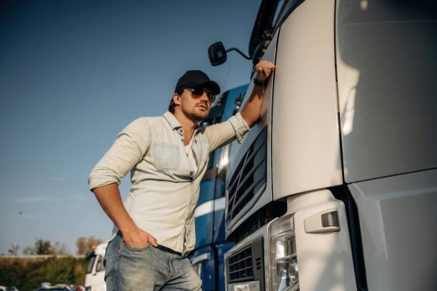 A Male Truck Driver