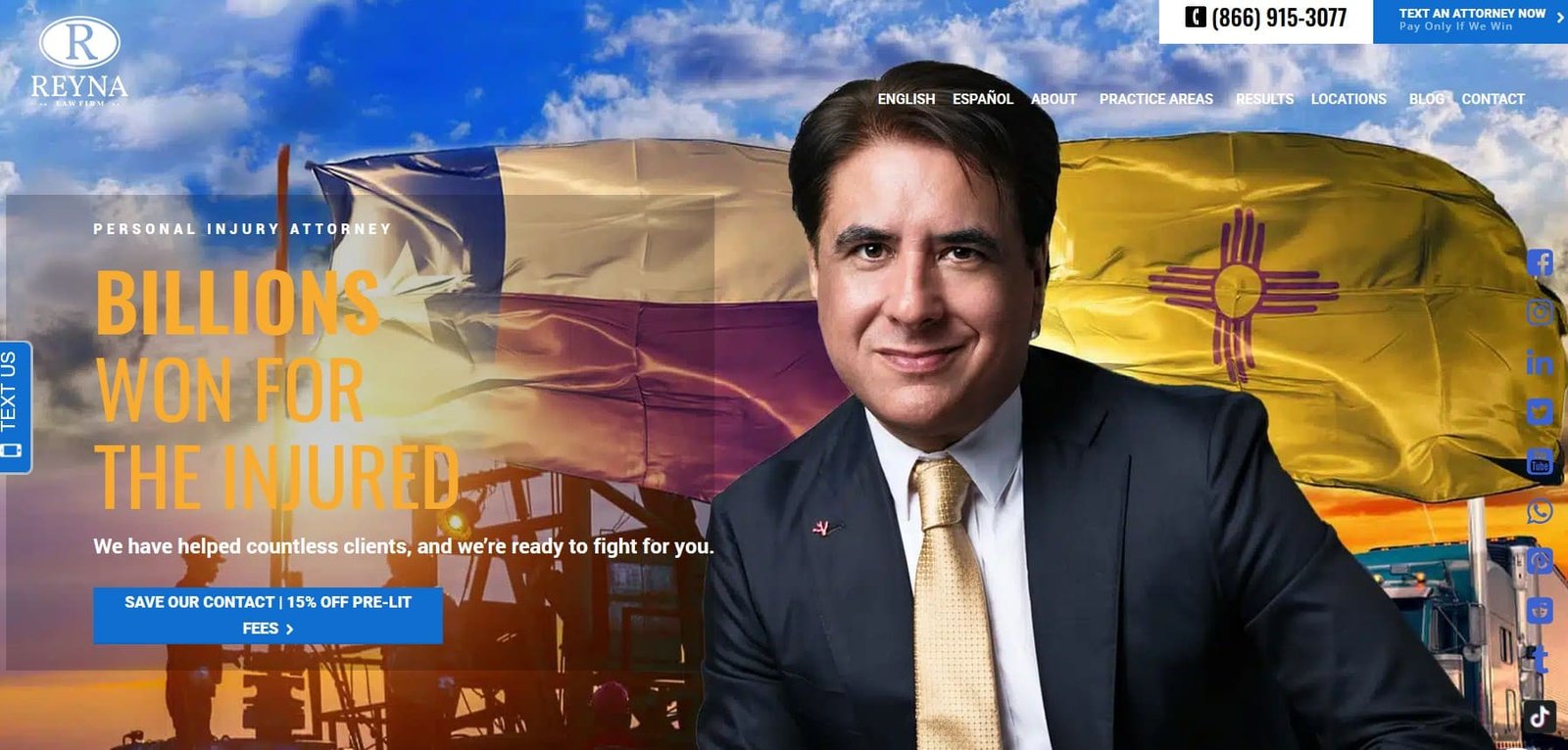 Reyna Law Firm, Top Lubbock Truck Accident Attorneys