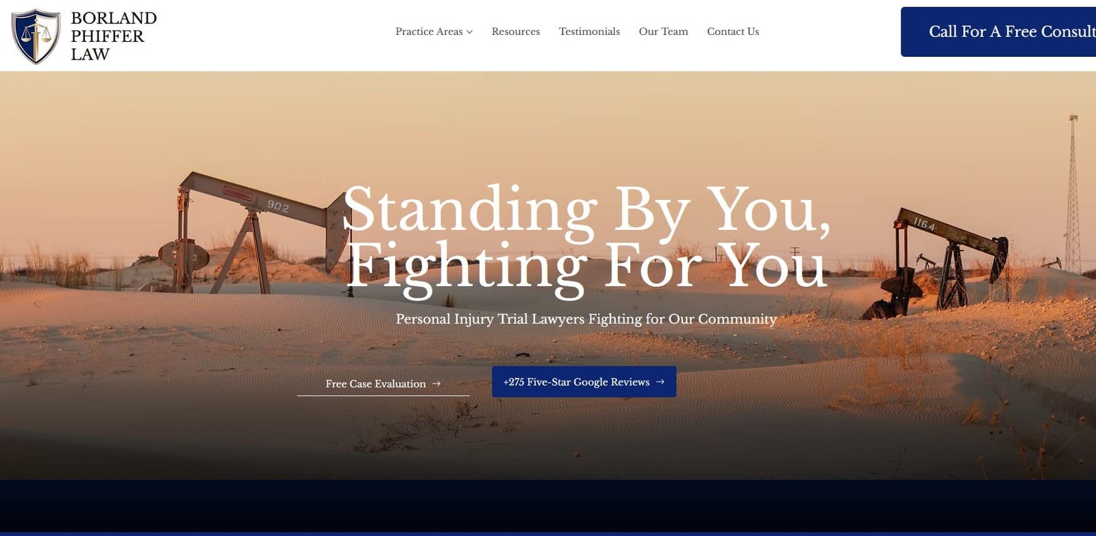 Borland Phiffer Law PLLC Midland Oilfield Accident Lawyer